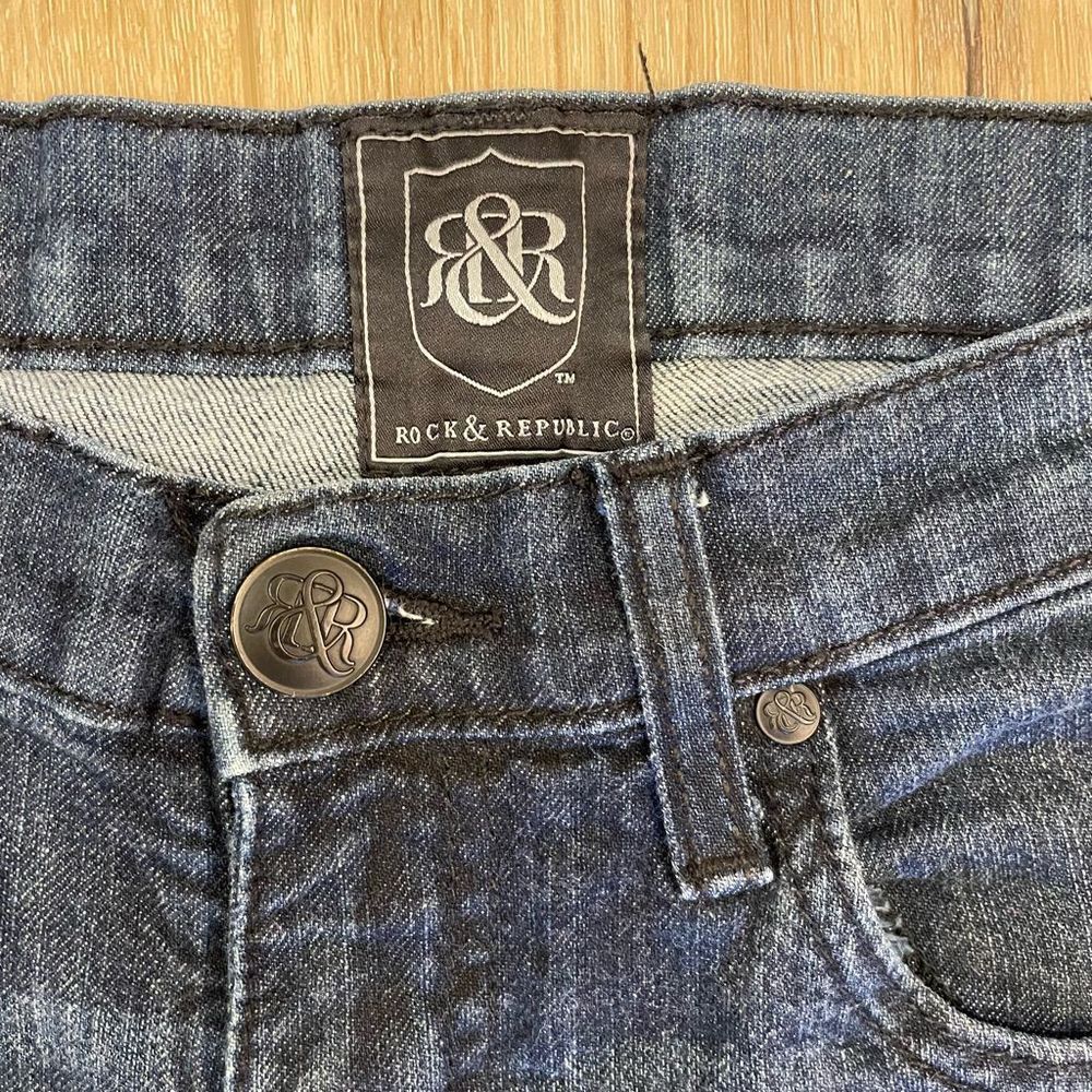 ROCK & REPUBLIC Girls Tanner Denim Skinny Size 16 Jeans - Picture 3 of 4